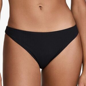 Vitamin A Midori Bottom in Black EcoRib